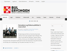 Tablet Screenshot of bergen.ungdomslag.no